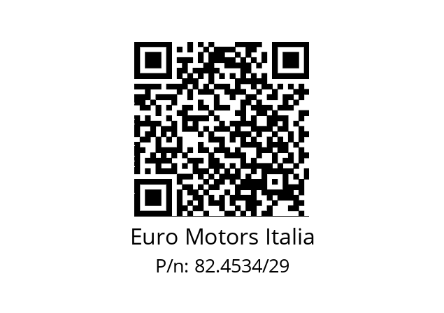   Euro Motors Italia 82.4534/29