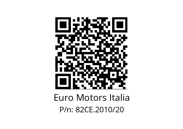   Euro Motors Italia 82CE.2010/20