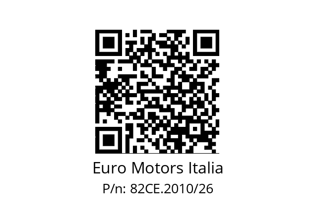   Euro Motors Italia 82CE.2010/26