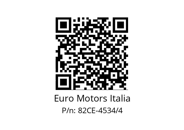   Euro Motors Italia 82CE-4534/4