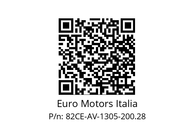   Euro Motors Italia 82CE-AV-1305-200.28