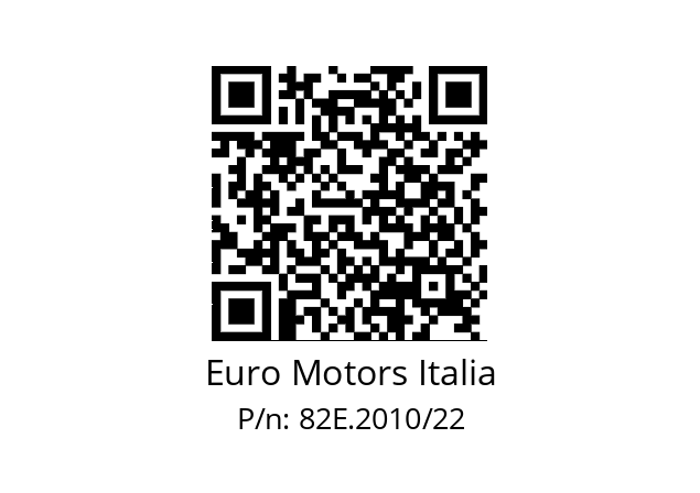   Euro Motors Italia 82E.2010/22