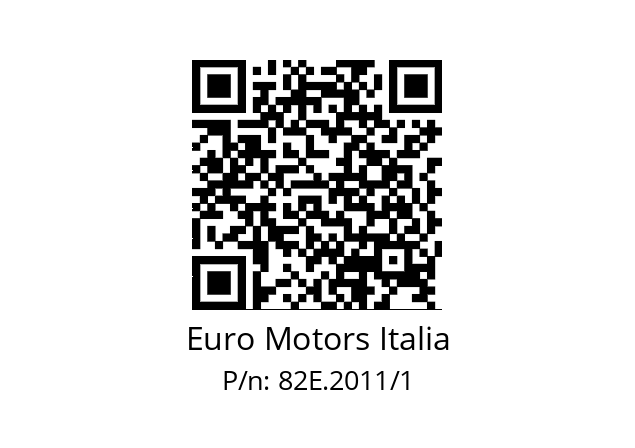   Euro Motors Italia 82E.2011/1