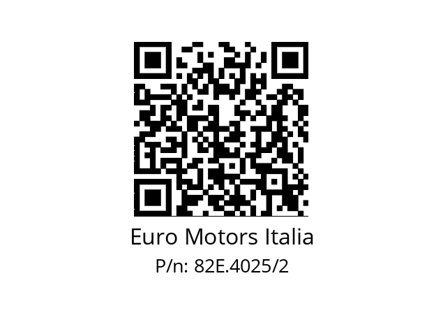   Euro Motors Italia 82E.4025/2