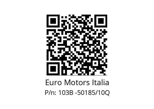   Euro Motors Italia 103B -50185/10Q