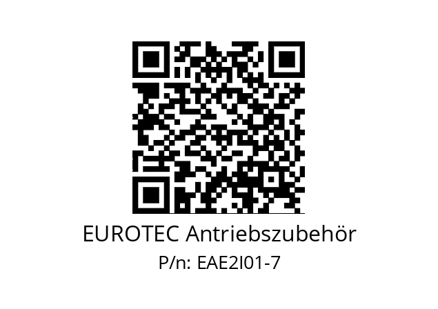   EUROTEC Antriebszubehör EAE2I01-7