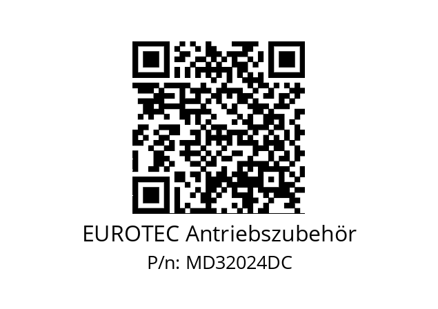   EUROTEC Antriebszubehör MD32024DC