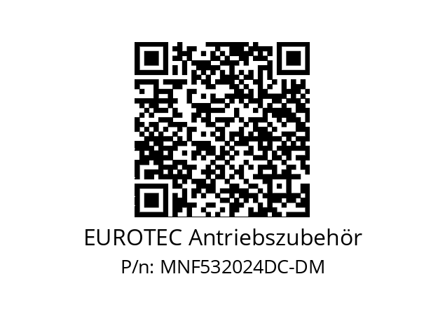   EUROTEC Antriebszubehör MNF532024DC-DM