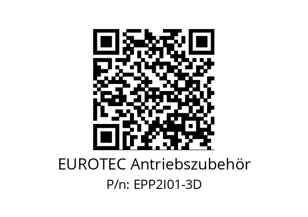   EUROTEC Antriebszubehör EPP2I01-3D