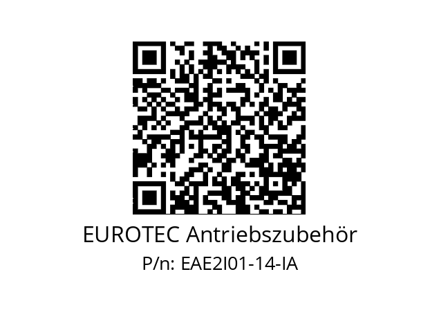   EUROTEC Antriebszubehör EAE2I01-14-IA