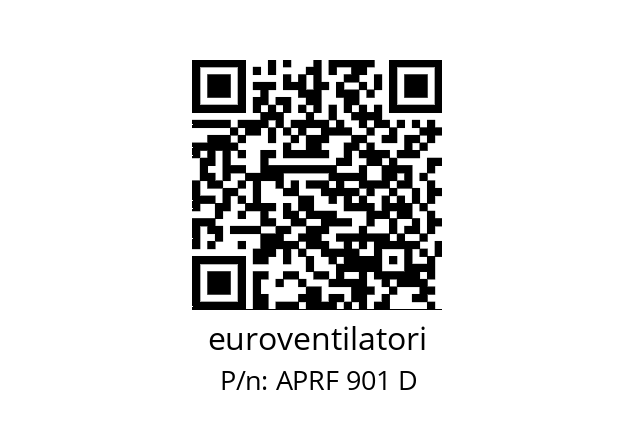   euroventilatori APRF 901 D