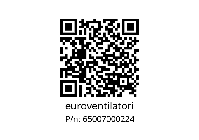   euroventilatori 65007000224