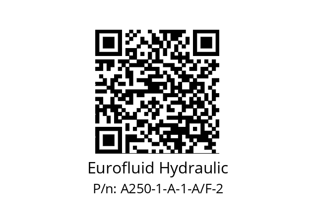   Eurofluid Hydraulic A250-1-A-1-A/F-2