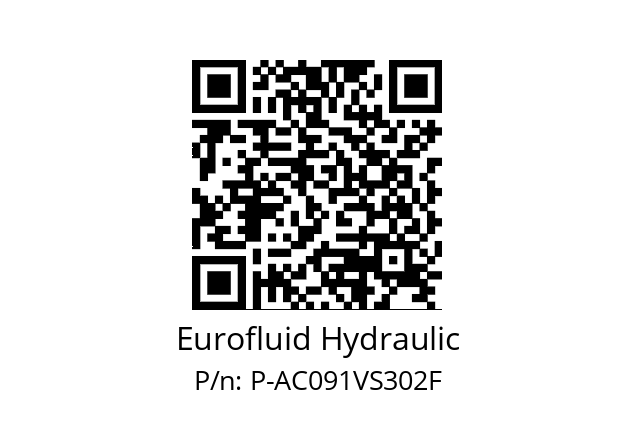   Eurofluid Hydraulic P-AC091VS302F