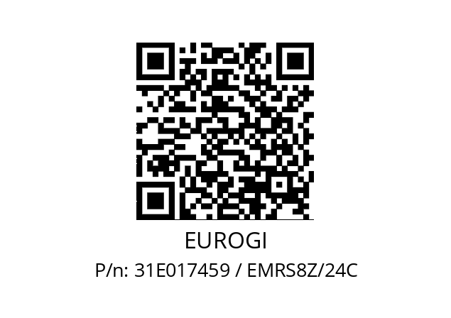   EUROGI 31E017459 / EMRS8Z/24C