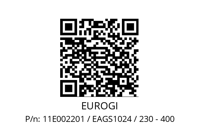   EUROGI 11E002201 / EAGS1024 / 230 - 400