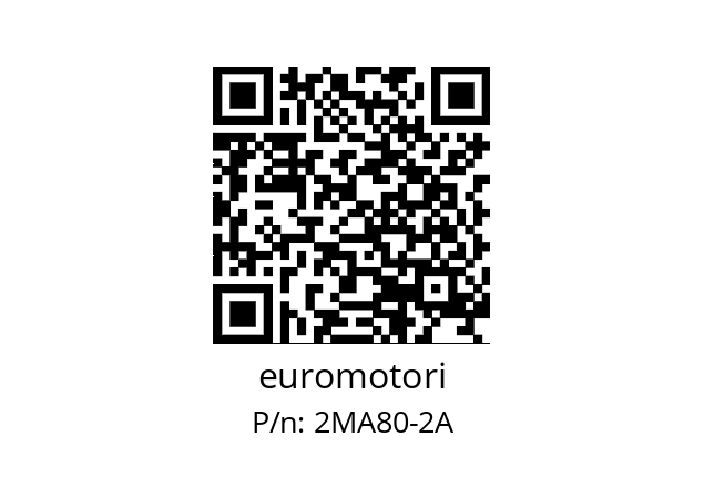   euromotori 2MA80-2A