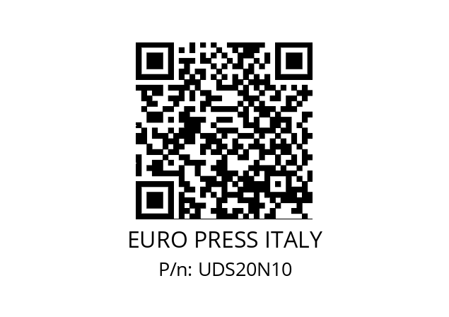   EURO PRESS ITALY UDS20N10