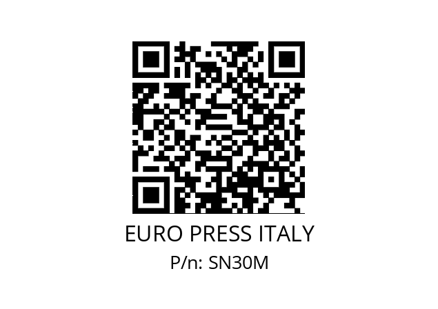   EURO PRESS ITALY SN30M