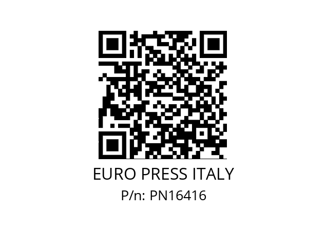   EURO PRESS ITALY PN16416