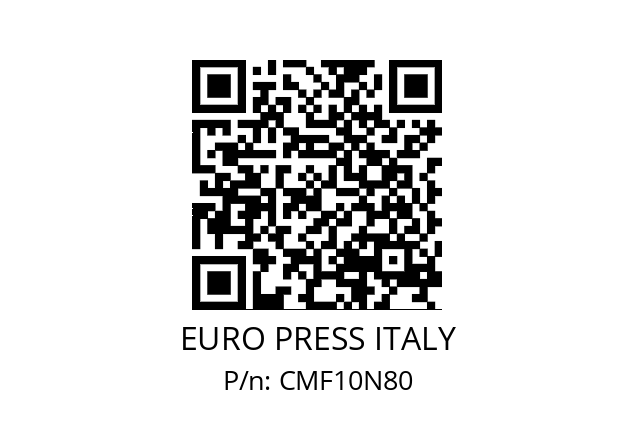   EURO PRESS ITALY CMF10N80