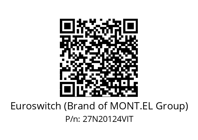   Euroswitch (Brand of MONT.EL Group) 27N20124VIT