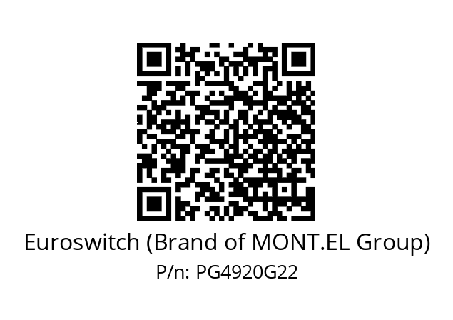   Euroswitch (Brand of MONT.EL Group) PG4920G22