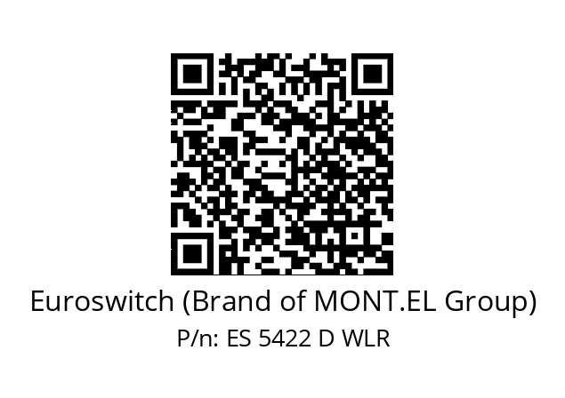   Euroswitch (Brand of MONT.EL Group) ES 5422 D WLR