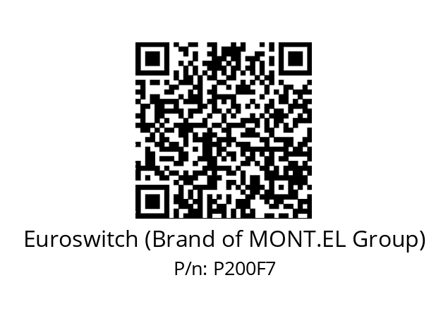   Euroswitch (Brand of MONT.EL Group) P200F7