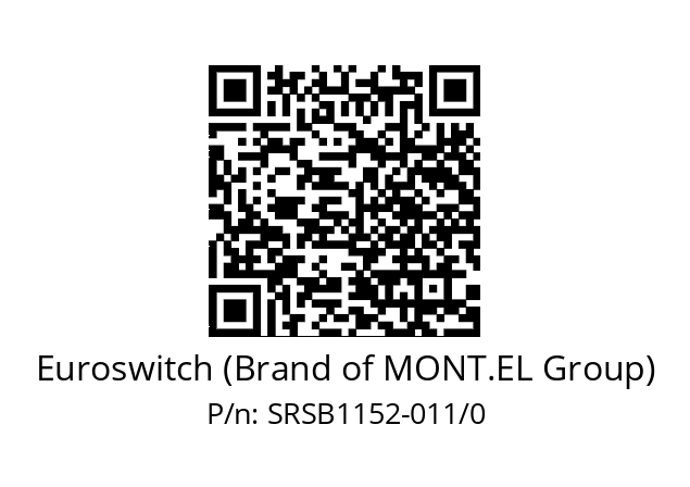   Euroswitch (Brand of MONT.EL Group) SRSB1152-011/0