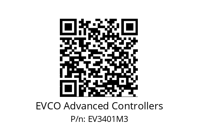   EVCO Advanced Controllers EV3401M3