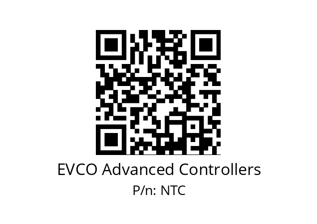   EVCO Advanced Controllers NTC