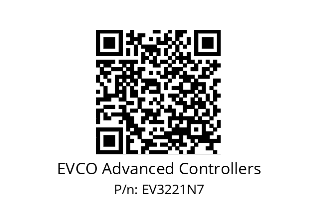   EVCO Advanced Controllers EV3221N7