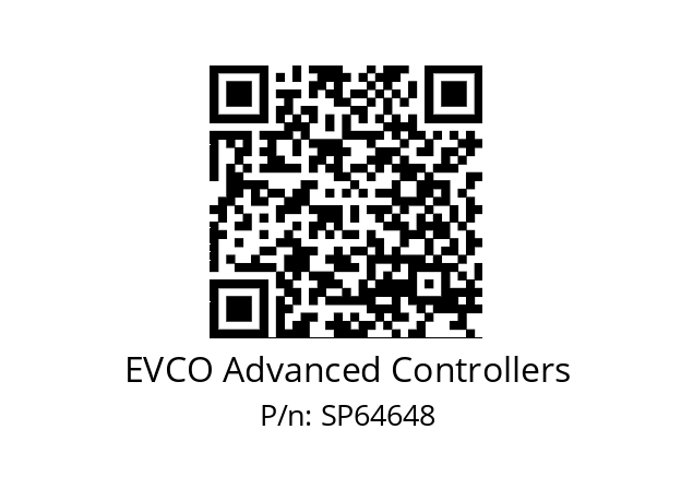   EVCO Advanced Controllers SP64648