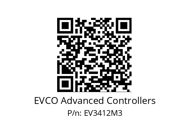   EVCO Advanced Controllers EV3412M3