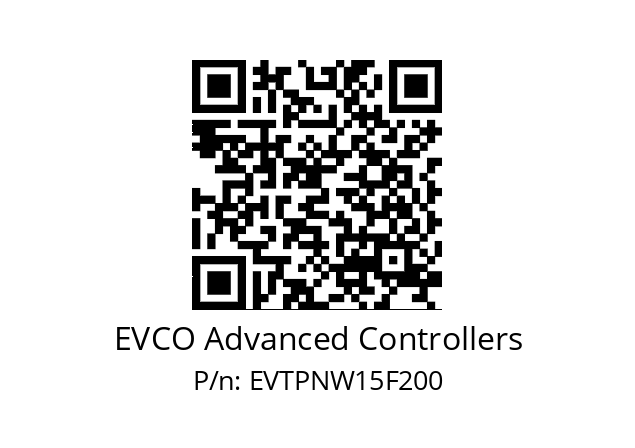   EVCO Advanced Controllers EVTPNW15F200