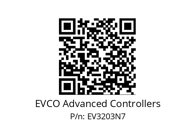   EVCO Advanced Controllers EV3203N7