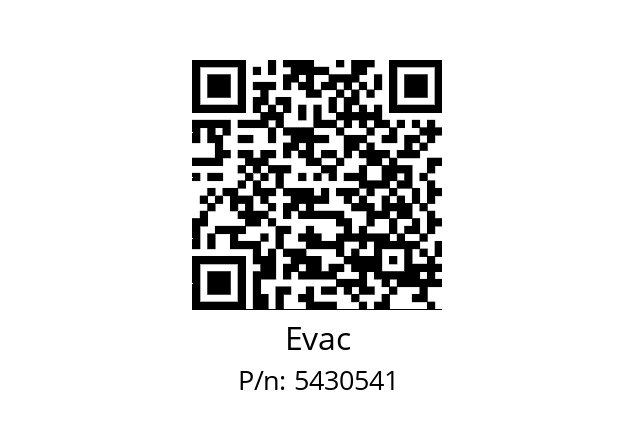   Evac 5430541