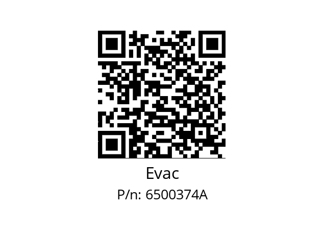   Evac 6500374A