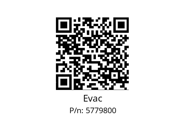   Evac 5779800