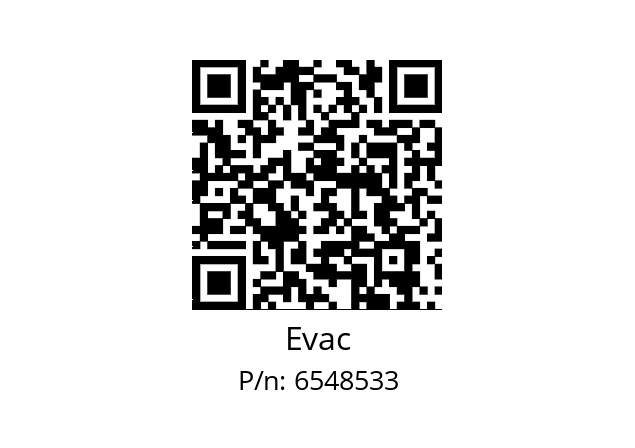   Evac 6548533