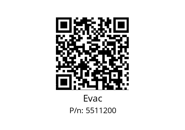   Evac 5511200