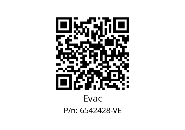   Evac 6542428-VE