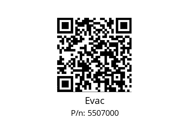   Evac 5507000