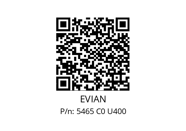   EVIAN 5465 C0 U400