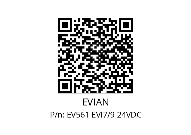   EVIAN EV561 EVI7/9 24VDC