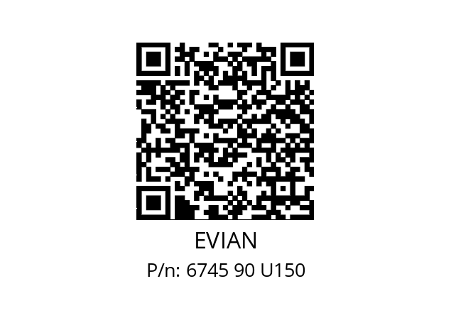   EVIAN 6745 90 U150