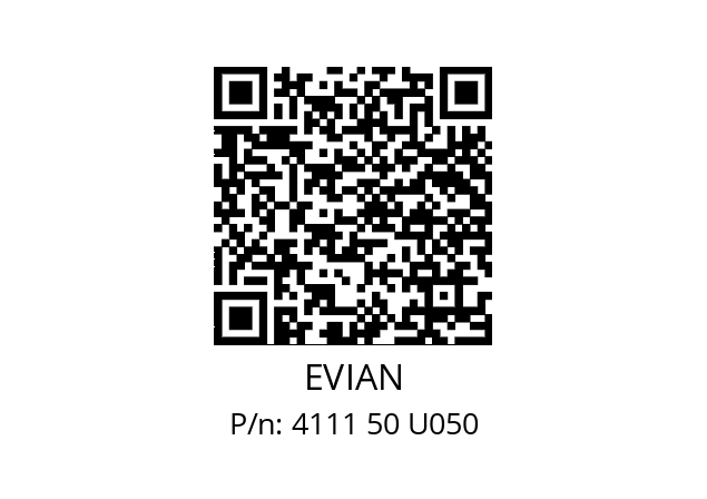   EVIAN 4111 50 U050