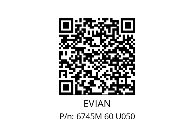   EVIAN 6745M 60 U050