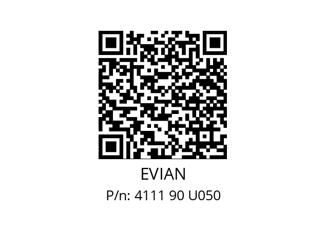   EVIAN 4111 90 U050